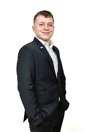 Portrait von Jannick Zwach.