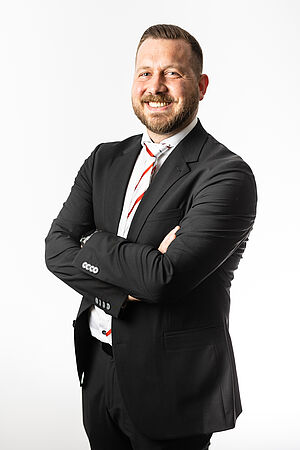 Portrait von Herrn Marcus Obermann.